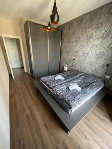Letto o letti in una camera di 7th HEAVEN Apartment in Central Tbilisi