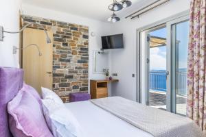 Posteľ alebo postele v izbe v ubytovaní Villa Stefani