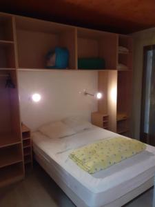 Postel nebo postele na pokoji v ubytování Maison RONCE LES BAINS