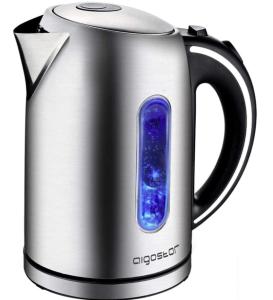 an electric tea kettle with a blue and purple substance on it at K2 HOME - 6th floor in Tirana