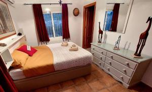 Posteľ alebo postele v izbe v ubytovaní Finca Vista Valle