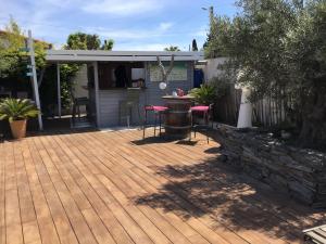 Zahrada ubytování La Villa Des Cigales