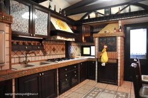 Virtuvė arba virtuvėlė apgyvendinimo įstaigoje B&B CasaMariaSofia