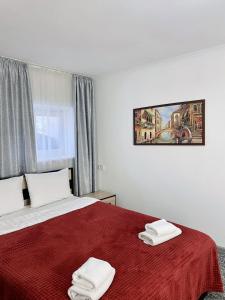 Postel nebo postele na pokoji v ubytování Venus hotel