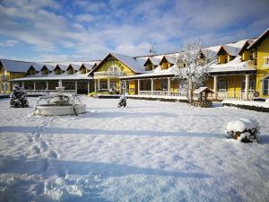 Hotel Zámeček saat musim dingin