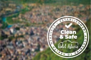 Certifikát, hodnocení, plakát nebo jiný dokument vystavený v ubytování Hotel Asterix