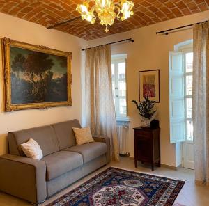 Posezení v ubytování Casa Marchisio