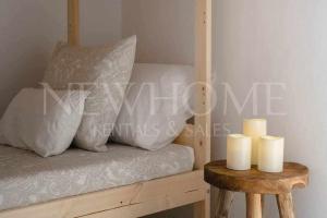 Posteľ alebo postele v izbe v ubytovaní Apartmento Nobu