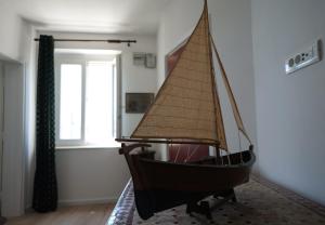 Televízia a/alebo spoločenská miestnosť v ubytovaní Seaview apartment