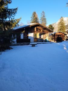 Chalet LE TRIOLET v zimě