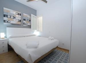 Cama o camas de una habitación en La Platgeta · La Platgeta · Ideal family apartment, with private terrace