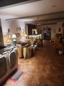 Et opholdsområde på Posada de la Villa