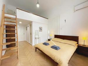 Posteľ alebo postele v izbe v ubytovaní A10 Budapest Center Aparthotel