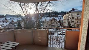 Apartament nad Potokiem v zime