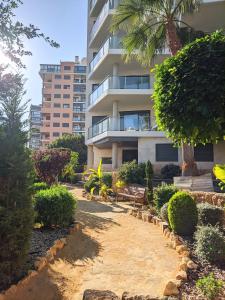 Budynek, w którym mieści się apartament