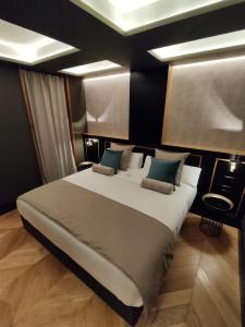 Postel nebo postele na pokoji v ubytování IBIZA ROOMs