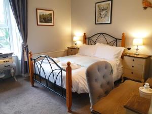 Ένα ή περισσότερα κρεβάτια σε δωμάτιο στο The Clarendon Country Pub with rooms