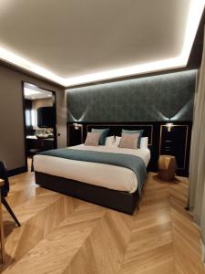Postel nebo postele na pokoji v ubytování IBIZA ROOMs