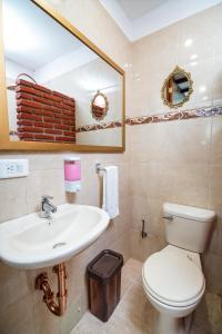 Kupatilo u objektu Scalea Di Mare Hotel
