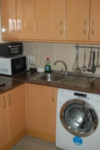 Kuchyňa alebo kuchynka v ubytovaní Apartamento Benalmádena costa, Torremuelle