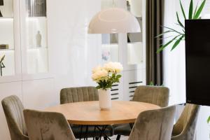 Posezení v ubytování Lusso Apartman