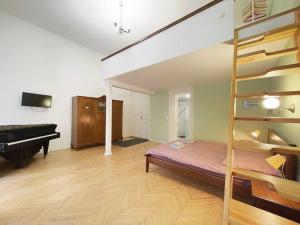 Posteľ alebo postele v izbe v ubytovaní A10 Budapest Center Aparthotel