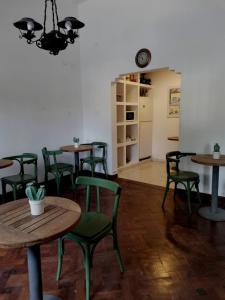Reštaurácia alebo iné gastronomické zariadenie v ubytovaní Terraza de la Usina
