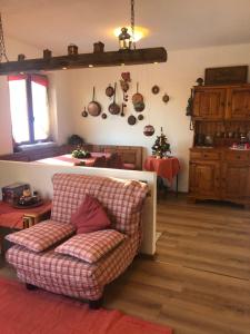 Posezení v ubytování Chalet Anna Chiara