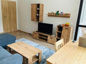 TV a/nebo společenská místnost v ubytování Cactus Apartment