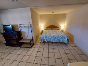 Postel nebo postele na pokoji v ubytování Cactus Inn