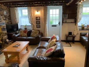 Istumisnurk majutusasutuses Pwllheli Marina Welsh Cottage by Plas Heli & the sea