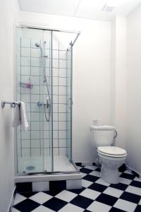Kylpyhuone majoituspaikassa Hotelové Pokoje Kolčavka