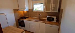 Kuchyň nebo kuchyňský kout v ubytování Apartment in Stari Grad - Insel Hvar 6321