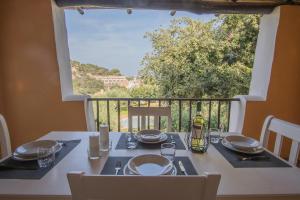 A balcony or terrace at Il Giardino degli Oleandri