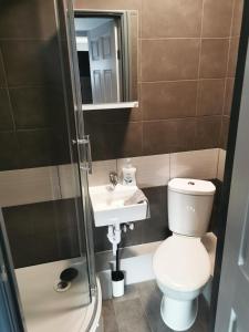 Vonios kambarys apgyvendinimo įstaigoje Bankwell Guest House