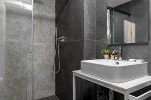 Koupelna v ubytování Civico25 Suite Hotel
