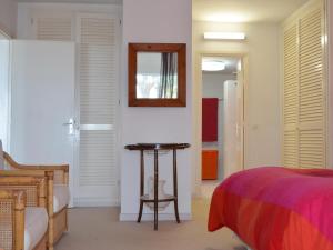 Postel nebo postele na pokoji v ubytování Apartament singer