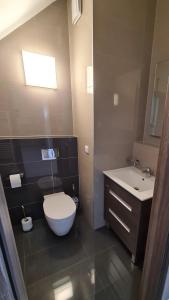 Koupelna v ubytování Horní Mísečky - apartmán M20 + 17 fotografií