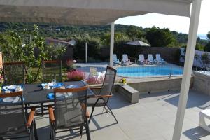 Bazén v ubytování holiday home on DUGI OTOK - OTOK nebo v jeho okolí