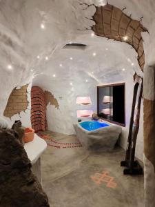 Ванна кімната в Paraiso de Arcilla - Suite & Glamping