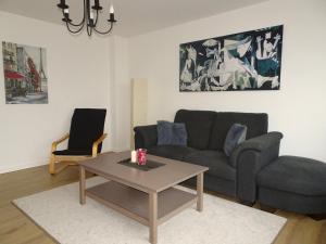 Posezení v ubytování Don Quijote Ferienwohnung