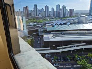 Общий вид на город Ресифи или вид на город из апарт-отеля