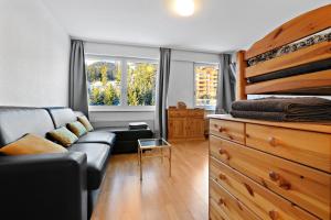 Istumisnurk majutusasutuses Studio cosy au centre de Crans-Montana (1-4 personnes)