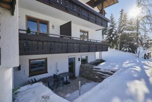 Chalet Goldstück trong mùa đông