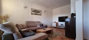 TV a/nebo společenská místnost v ubytování Apartman Luka Zadar