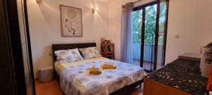 Postel nebo postele na pokoji v ubytování Apartman Luka Zadar