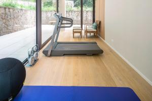 Posilňovňa alebo fitness centrum v ubytovaní VILLA AURA