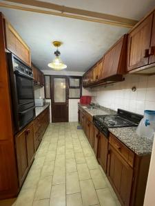 A cozinha ou cozinha compacta de Hosteria El Condado