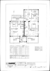 Plán poschodí v ubytovaní Apartment Lizzi.