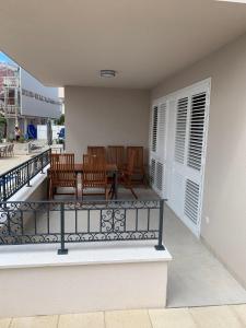 Balkón alebo terasa v ubytovaní Apartment Lizzi.